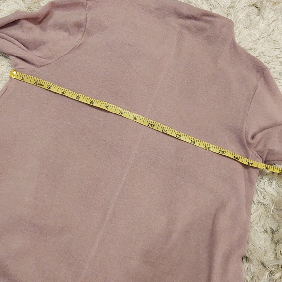 Bobeau Pleated Ruffle Sleeve Sweater S NWT - Picture 7 of 9